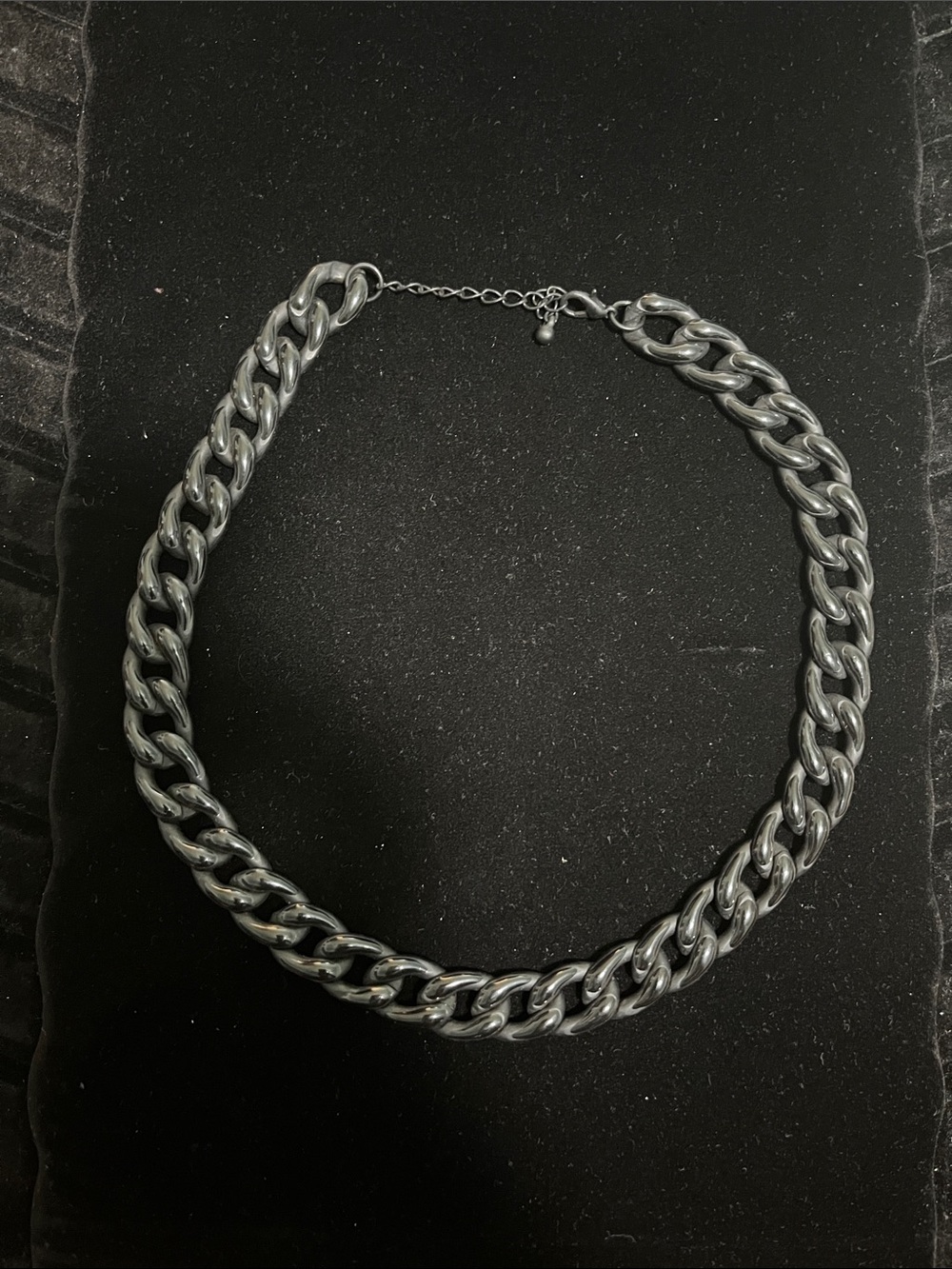 Black Chain Necklace